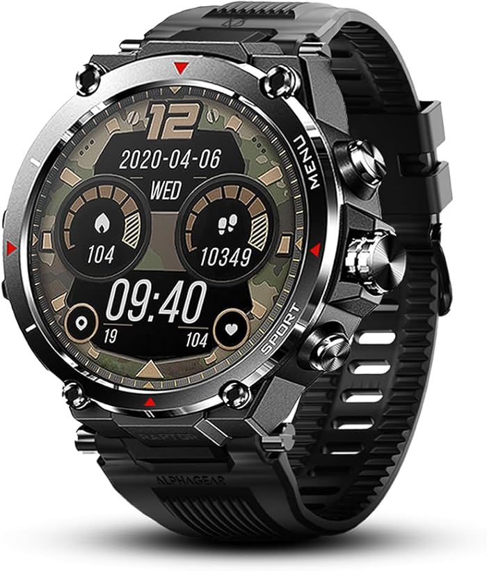ALPHAGEAR Smartwatch Wellness Water Resistant Protector